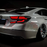 2018-2022 Honda Accord LED Tail Lights - V4 Smoked