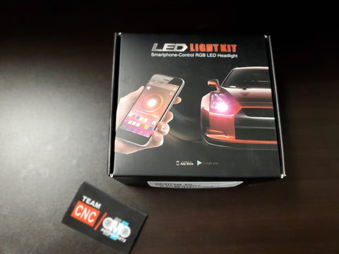 RGB LED Headlight Kit | H4