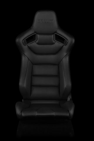 ELITE SERIES RACING SEATS - (BLACK STITCHING) – PAIR