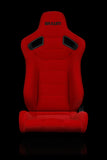 ELITE SERIES RACING SEATS - (RED CLOTH) – PAIR