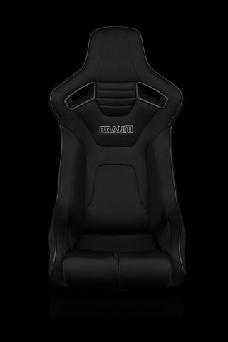 ELITE-R FIXED BACK - ( BLACK CLOTH | BLACK PIPING )