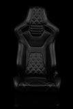 ELITE-X SERIES RACING SEATS - ( DIAMOND ED. | BLACK PIPING ) – PAIR