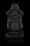 ELITE-X SERIES RACING SEATS - (BLACK STITCHING) – PAIR