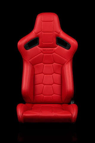 ELITE-X SERIES RACING SEATS - (RED KOMODO EDITION) – PAIR