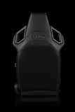 ALPHA-X SERIES RACING SEATS - (RED STITCHING | LOW BASE VERSION) – PAIR