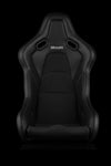 FALCON-S SERIES - (BLACK ALCANTARA | WHITE STITCHING)