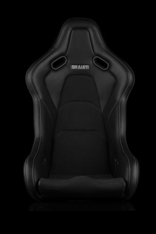 FALCON-S SERIES - (BLACK ALCANTARA | WHITE STITCHING)