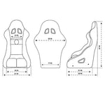 FIA Competition Seat - [Large-Black]