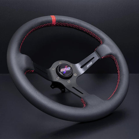Leather Race Wheel - Red