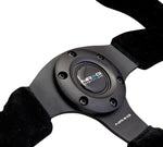 NRG Innovations Racing Steering Wheel Suede - Black