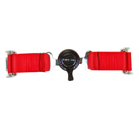 4 Point Seat Belt Harness - Red