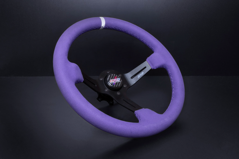 Full Colored Alcantara Wheel - Purple