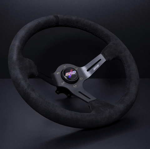 Alcantara Race Wheel 75MM - Black