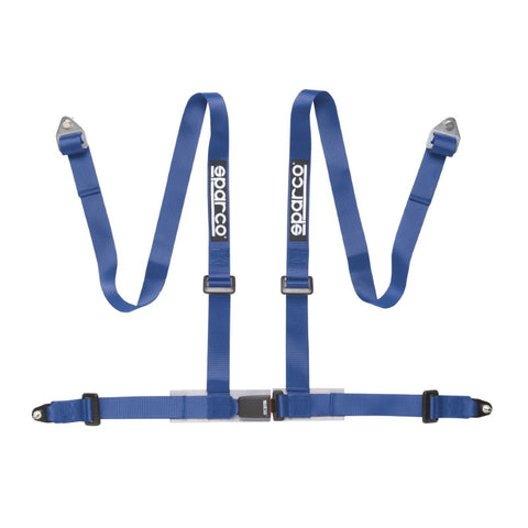 4-Point Bolt-In Street Harness - Blue