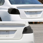 2015-2021 Subaru WRX Sequential White Bar LED Tail Lights (Chrome Housing/Smoke Lens)