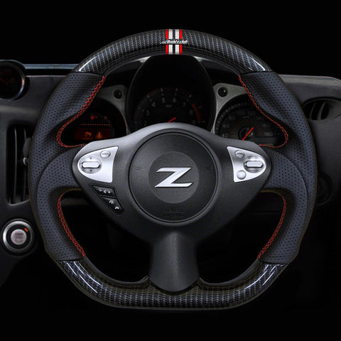 2009-2020 Nissan 370Z Carbon Sport Steering Wheel by Buddy Club