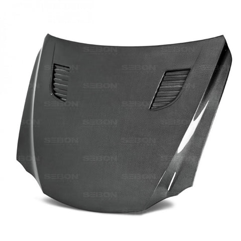 TV-STYLE CARBON FIBER HOOD FOR 2014-2020 LEXUS IS