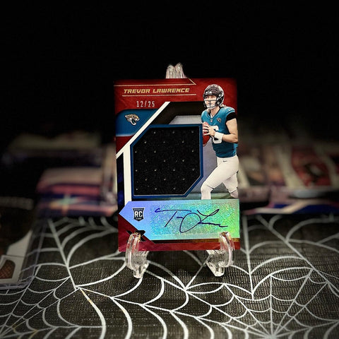 TREVOR LAWRENCE 12/25 XR with autograph ✍️