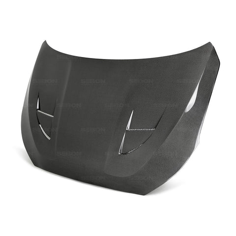 TS-STYLE CARBON FIBER HOOD FOR 2019-2022 HYUNDAI VELOSTER / VELOSTER N