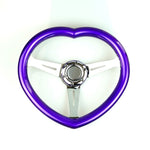 JDM Purple Heart steering wheel