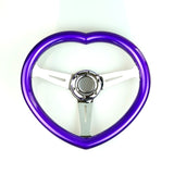 JDM Purple Heart steering wheel